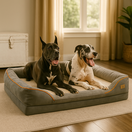 Orthopedic Dog Bed High Quality Memory Foam, Waterproof & Removable Cover