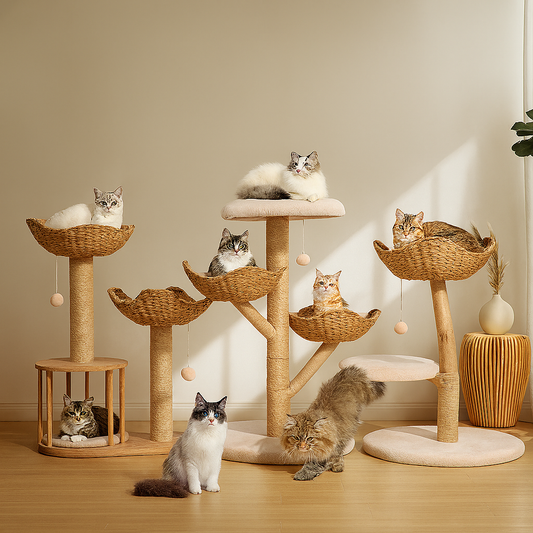 The Cat Tree Grove – Woven Lounge Edition