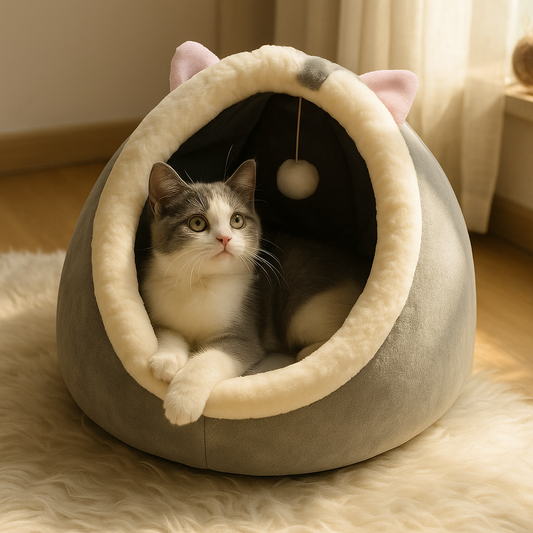 WaggZilla Cat Cave Bed