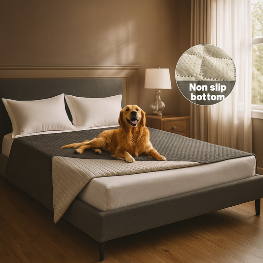 Anti Leaking & Non-Slip Dog Bed Cover