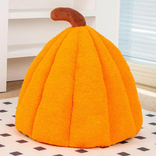 WaggZilla Pumpkin Cat Bed