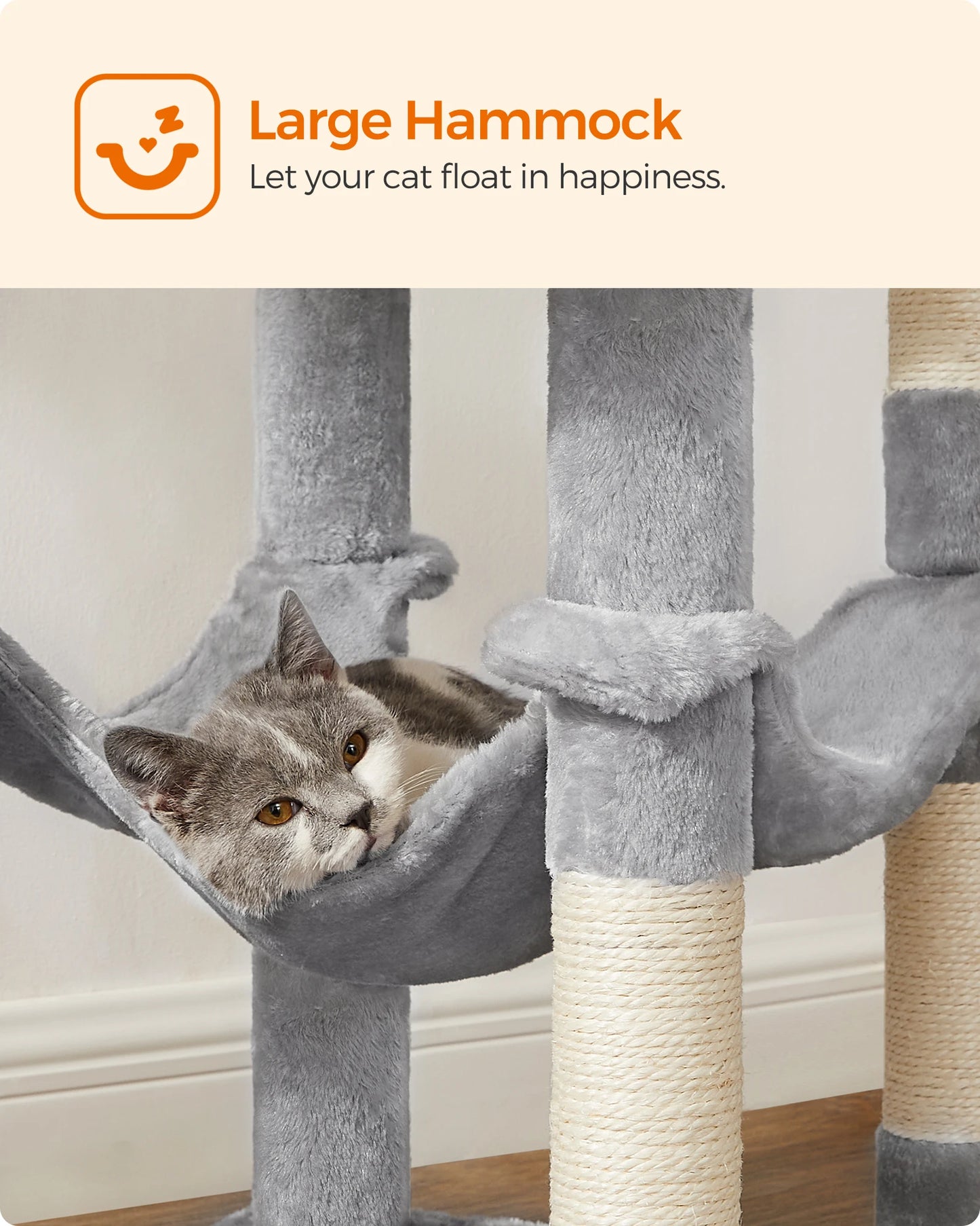 WaggZilla Cat Tower, Tree, Condo Bed