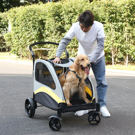 WaggZilla Dog Stroller Load Up To 120 lbs