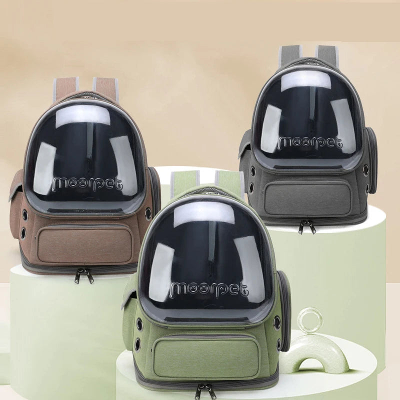 Transparent Pet Carrier Backpack for Travel