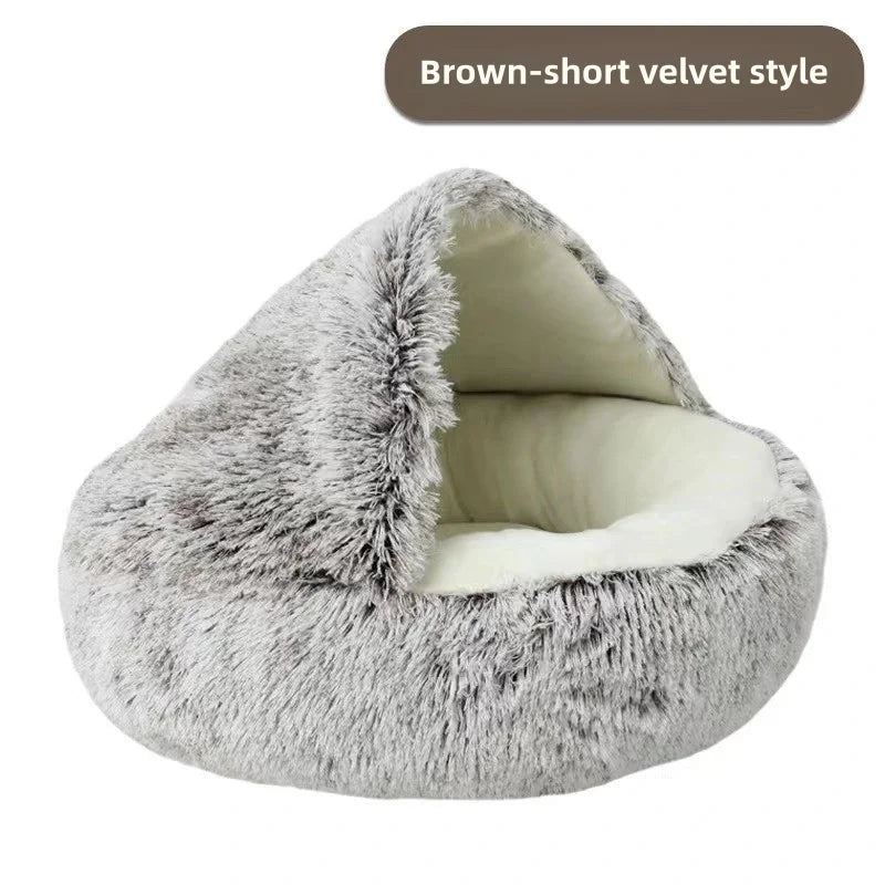 WaggZilla Soft Plushy Cat Bed