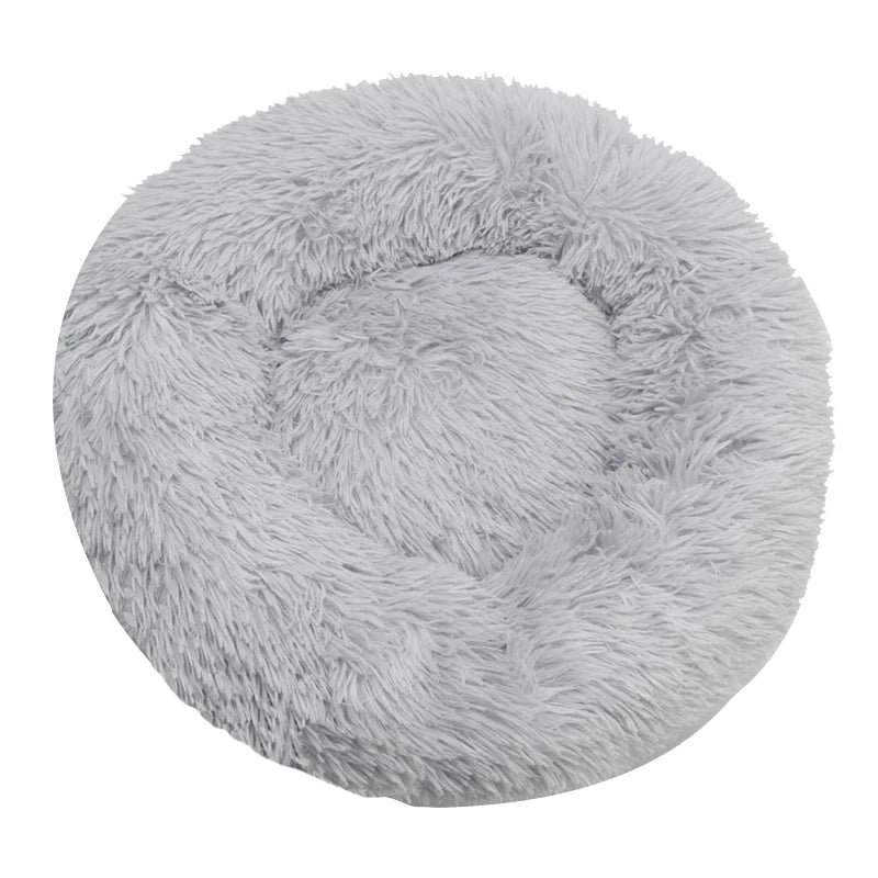 Fluffy Dog Bed For Large Bed  Round Shaped