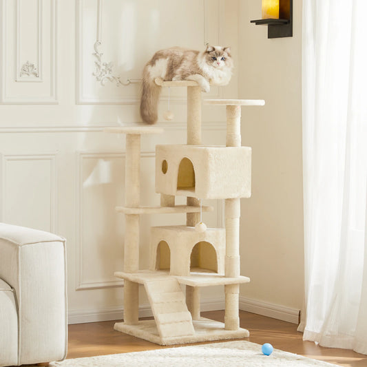 Cat Condo With Scratching Post