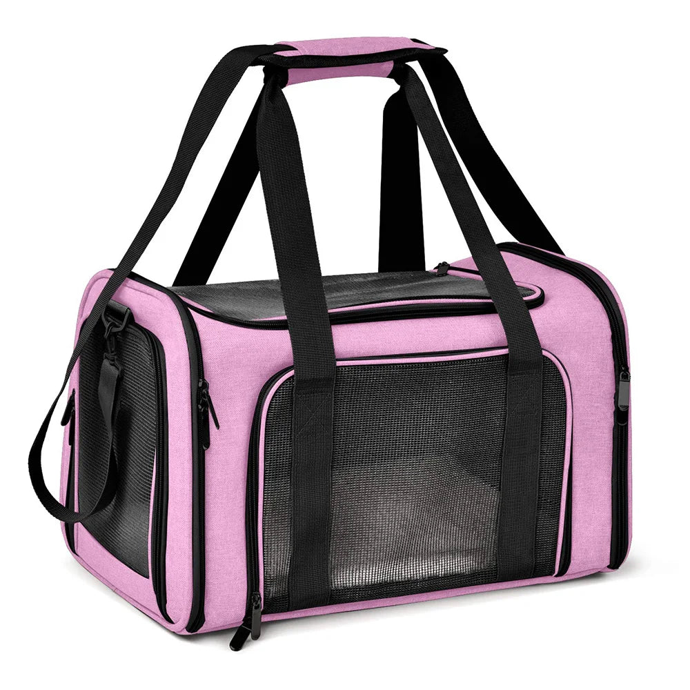 WaggZilla Travel Pet Carrier Shoulder, Hand Bag