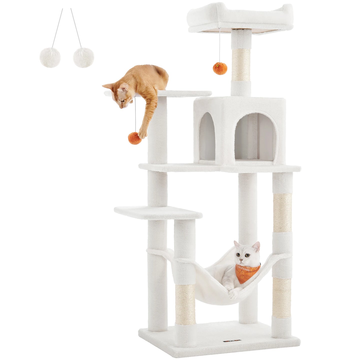 WaggZilla Cat Tower, Tree, Condo Bed