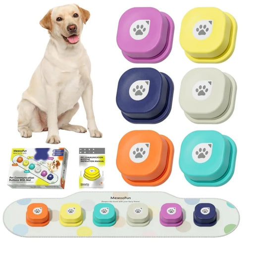 WaggZilla Voice Recording Button Pet Toys Dog Buttons for Communication