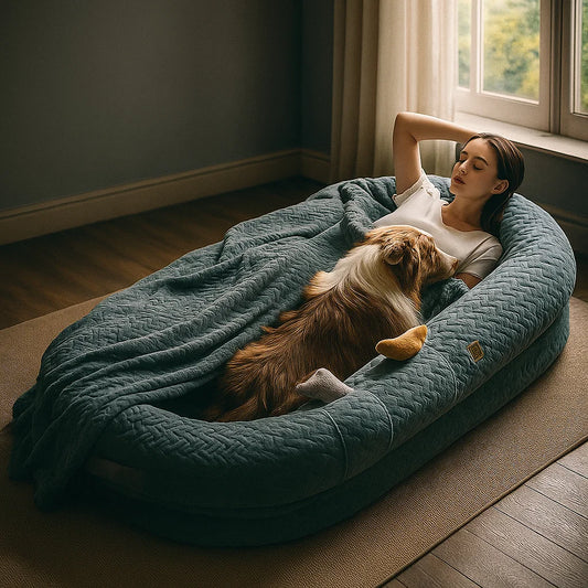 Human Dog Bed – Ultimate Snuggle Spot for You & Your Pet