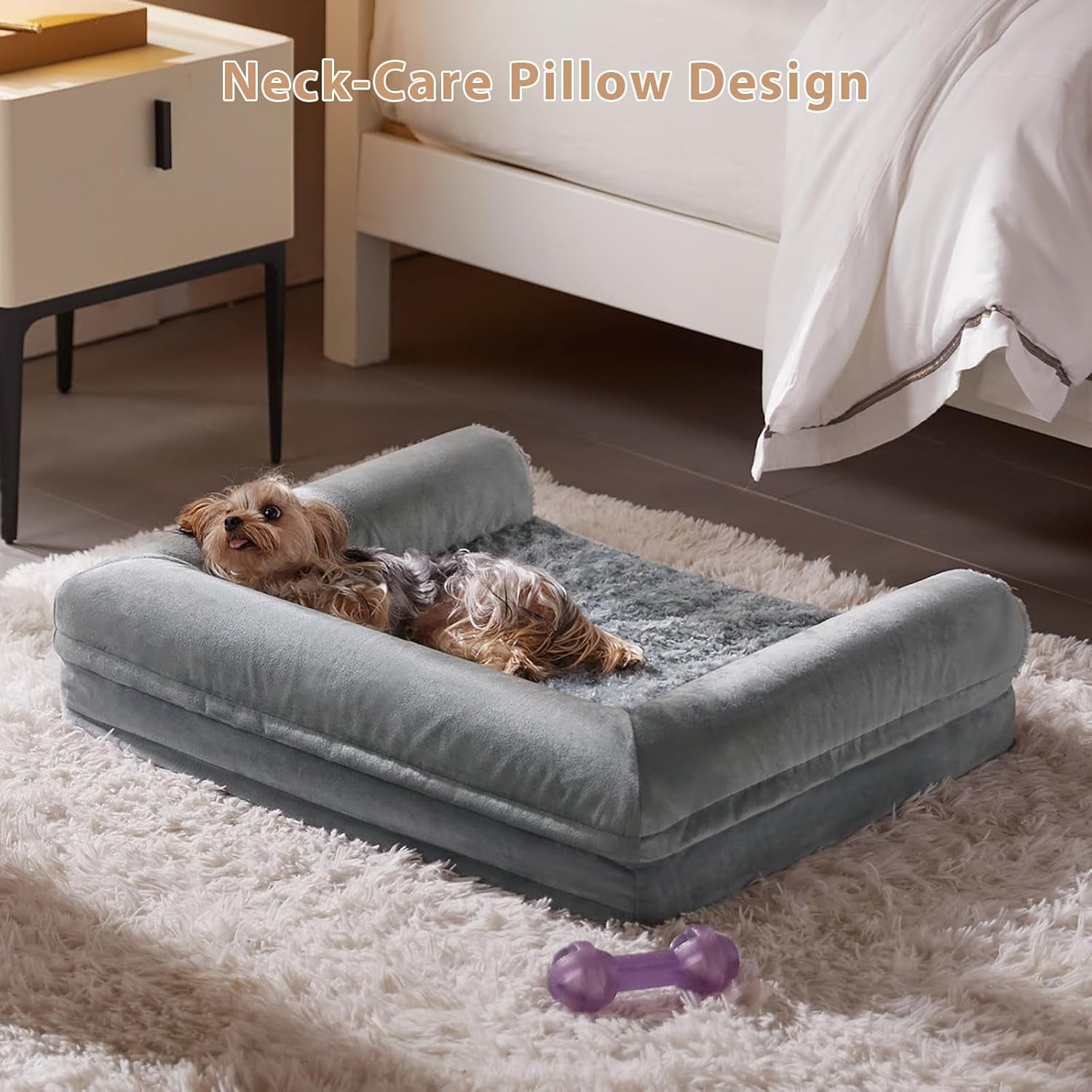 Dog Beds for Large Dogs, Orthopedic Dog Bed for Medium Large Dogs,Big Waterproof Couch Pet Bed with Removable Washable Cover