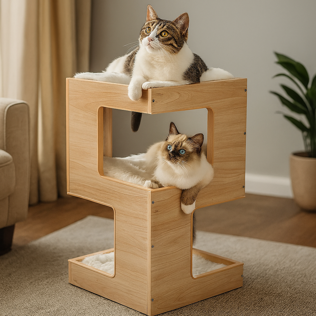Bedside Table Cat Condo