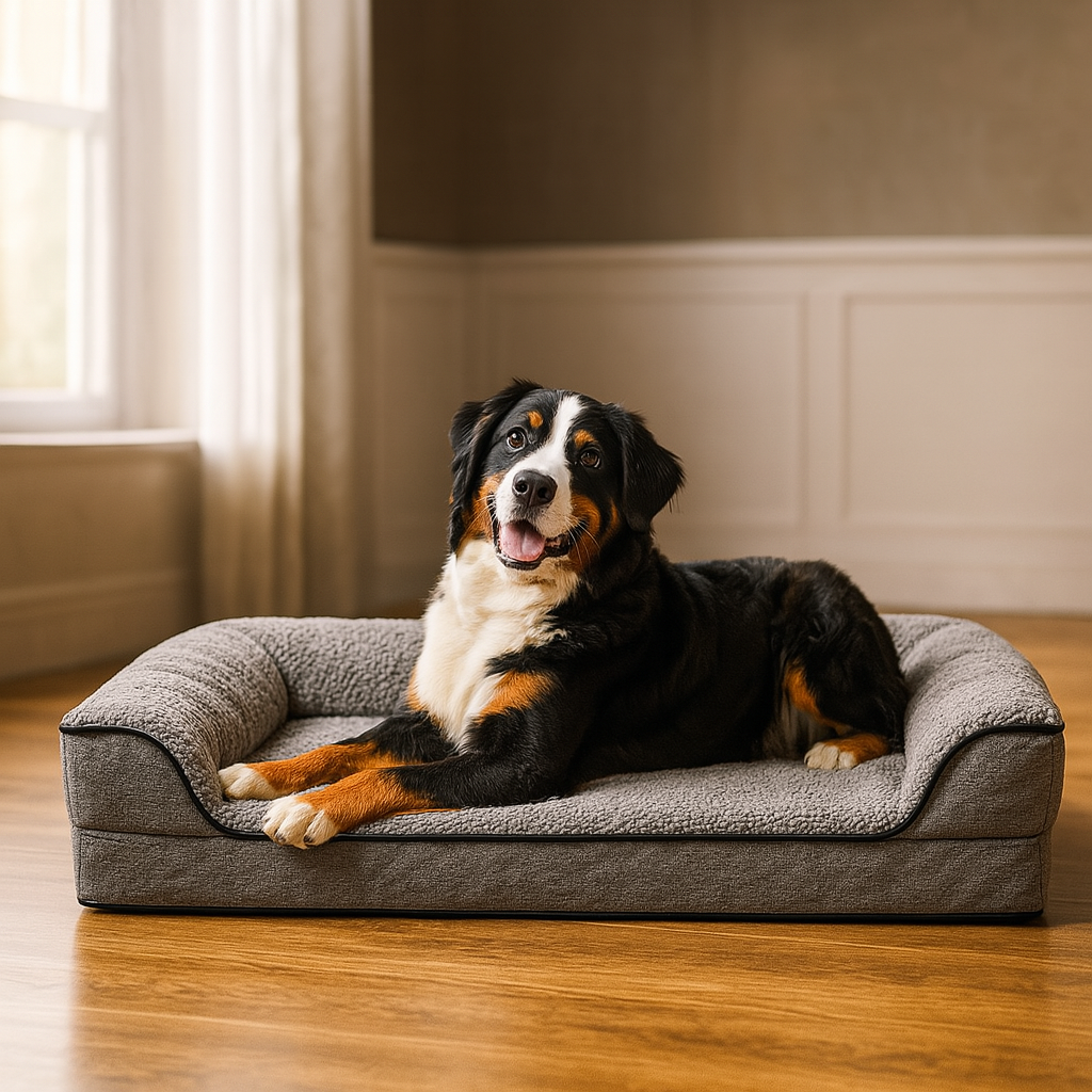 Orthopedic Foam Dog Sofa Bed – Washable, Comfy & Non-Slip
