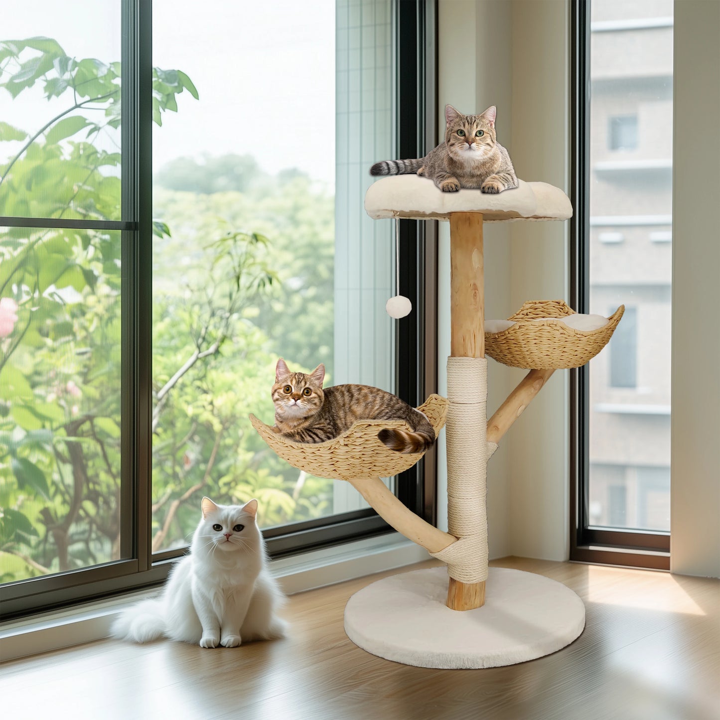 The Cat Tree Grove – Woven Lounge Edition