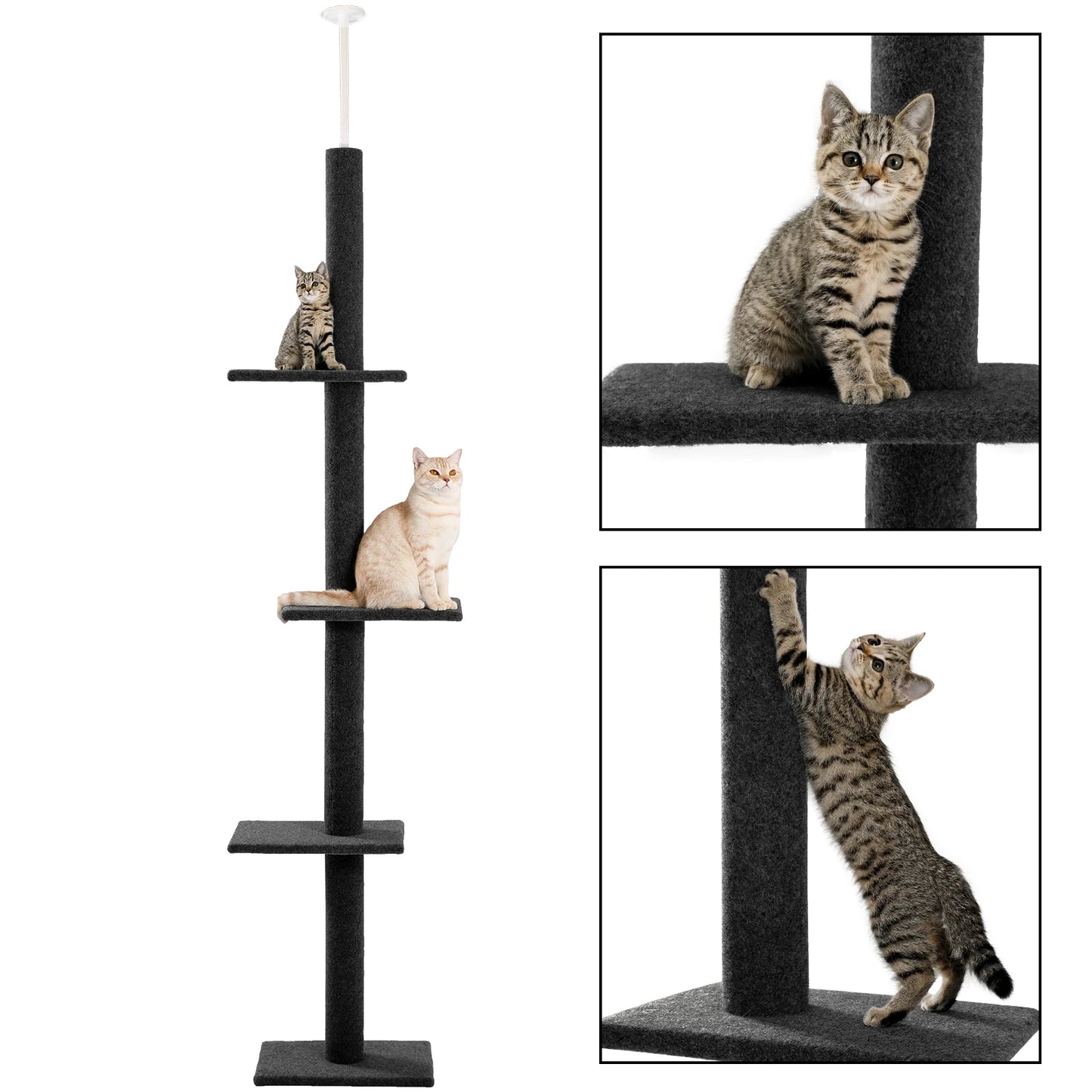 Cat Tree Tower with Scratching Posts