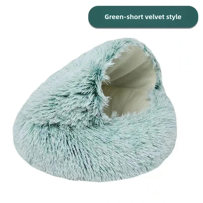 WaggZilla Soft Plushy Cat Bed