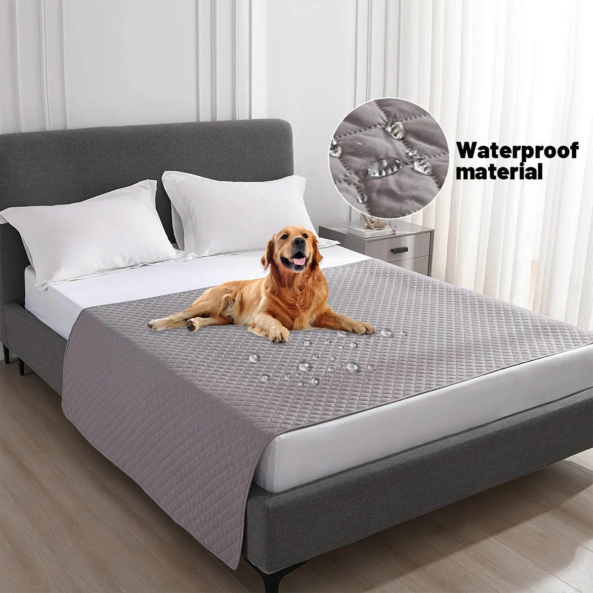 Anti Leaking & Non-Slip Dog Bed Cover