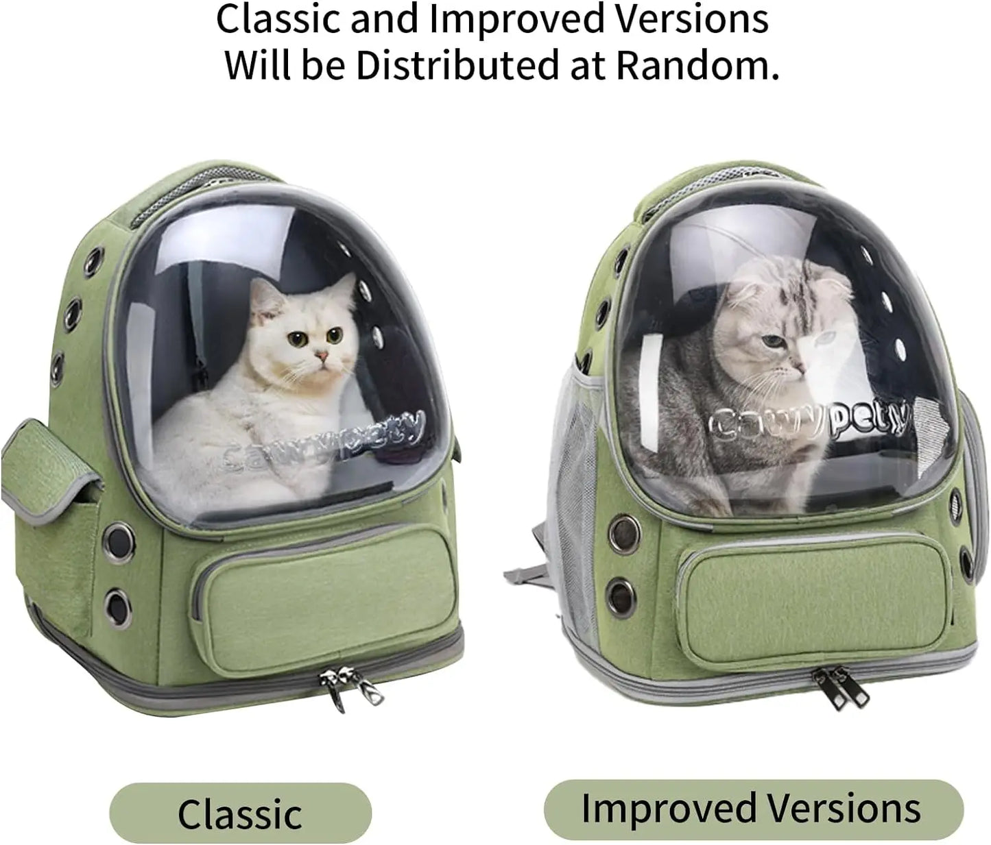 Transparent Pet Carrier Backpack for Travel