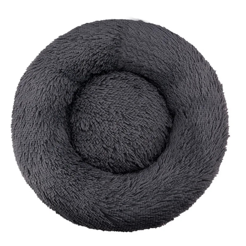 Fluffy Dog Bed For Large Bed  Round Shaped