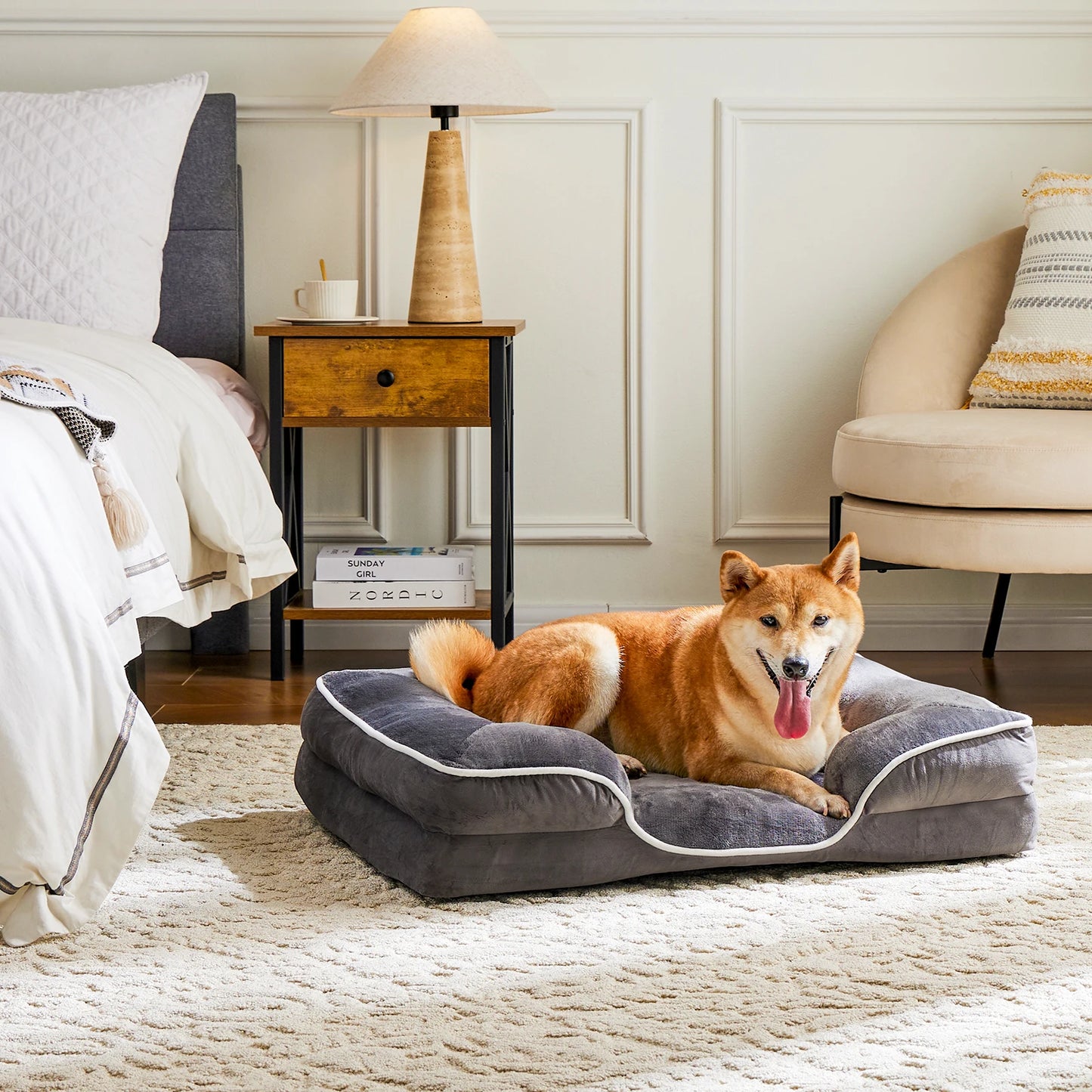 WaggZilla Orthopedic Dog Bed Memory Foam