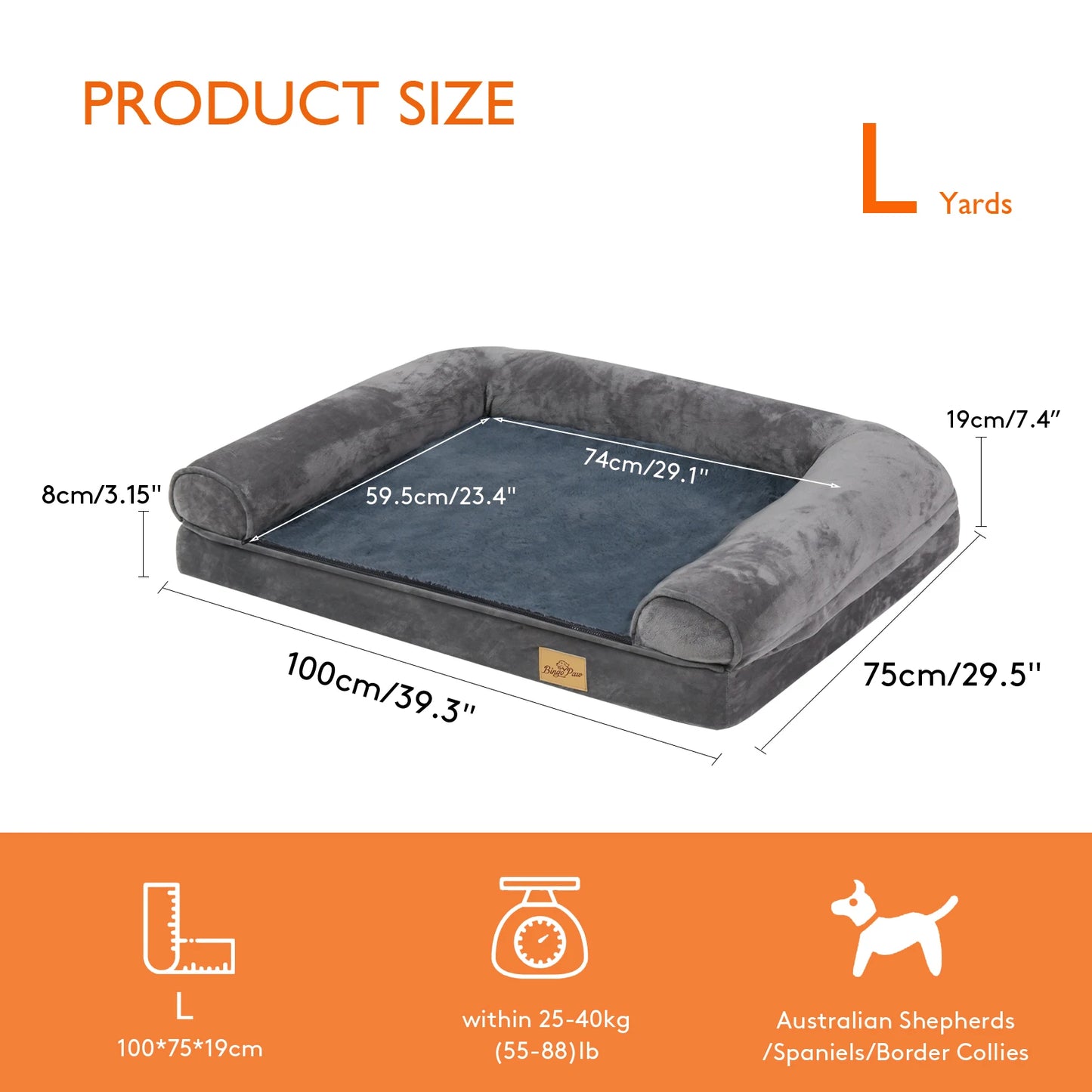 Ultimate Large Cuddle Bed for Pet & Owner