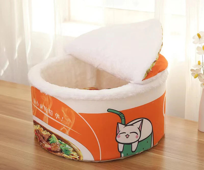 WaggZilla Instant Noodle Cup Cat Kennel