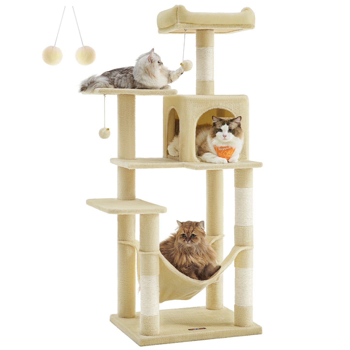 WaggZilla Cat Tower, Tree, Condo Bed