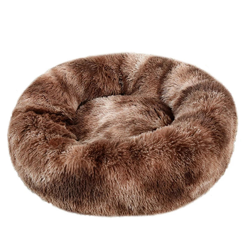 Fluffy Dog Bed For Large Bed  Round Shaped