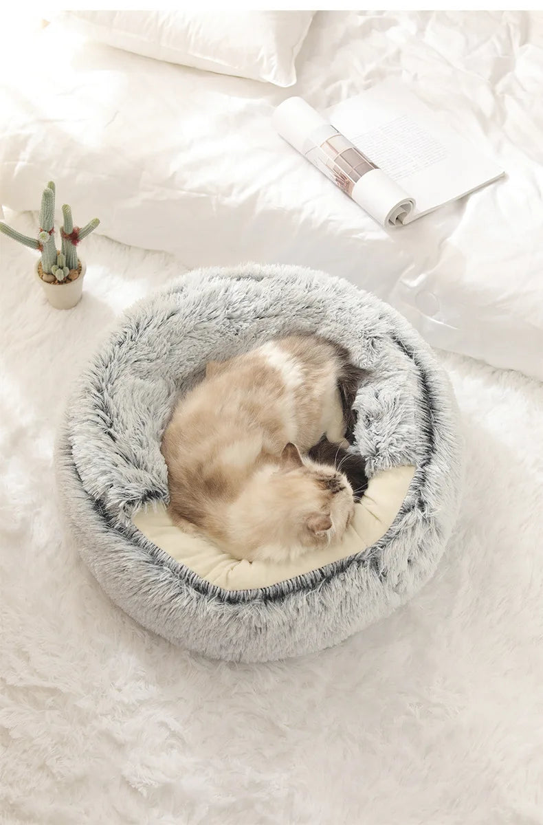 WaggZilla Soft Plushy Cat Bed