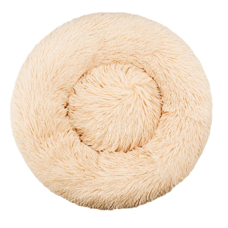 Fluffy Dog Bed For Large Bed  Round Shaped