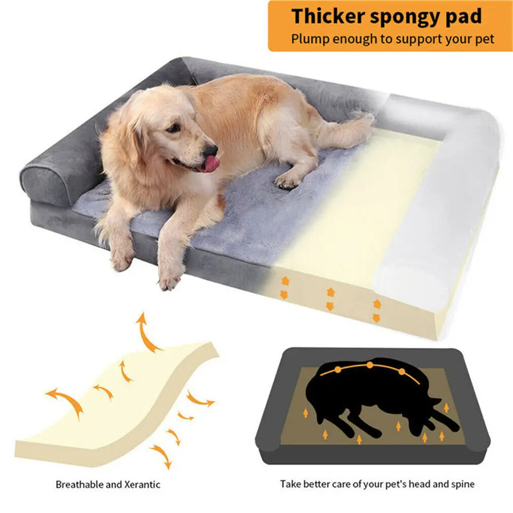 Ultimate Large Cuddle Bed for Pet & Owner