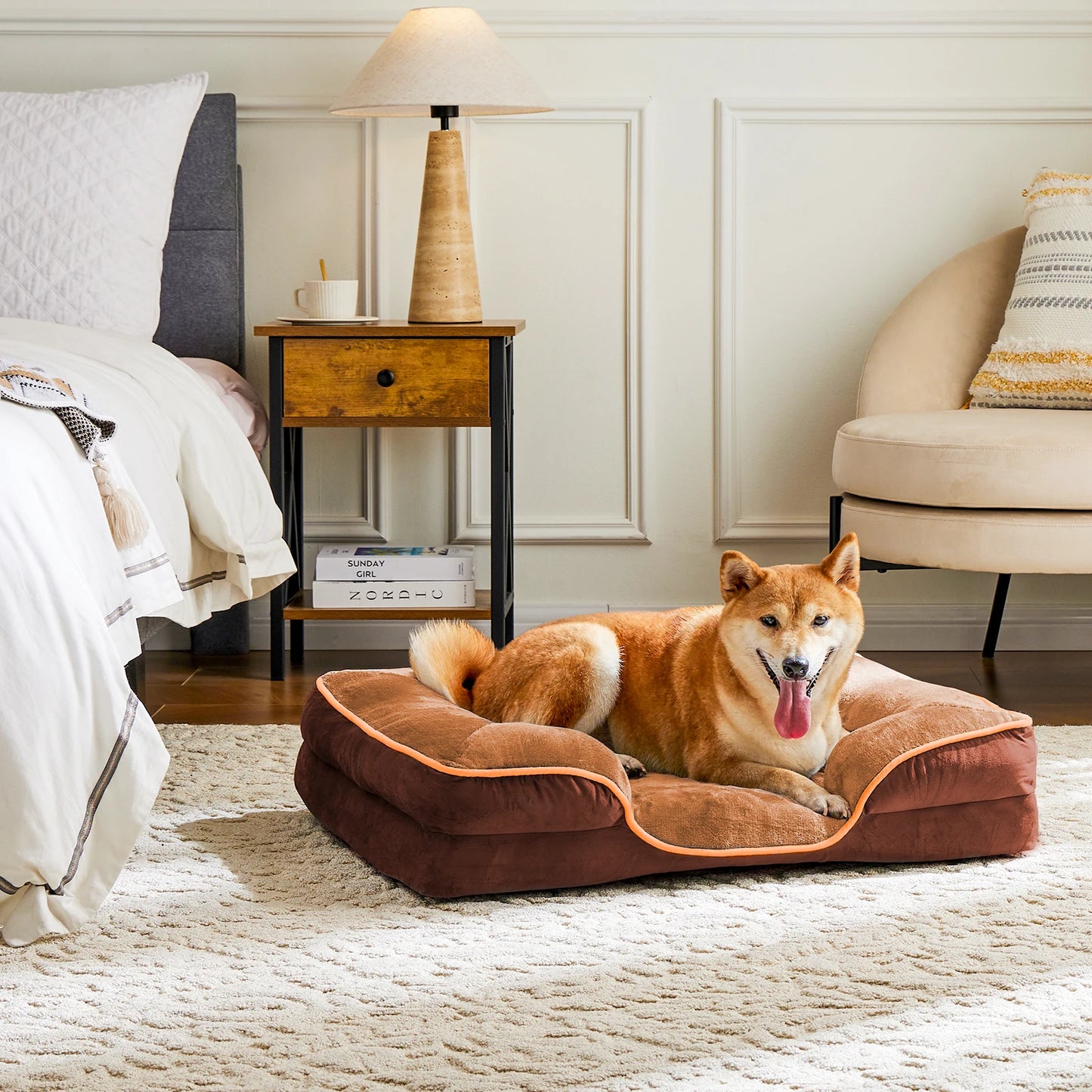 WaggZilla Orthopedic Dog Bed Memory Foam