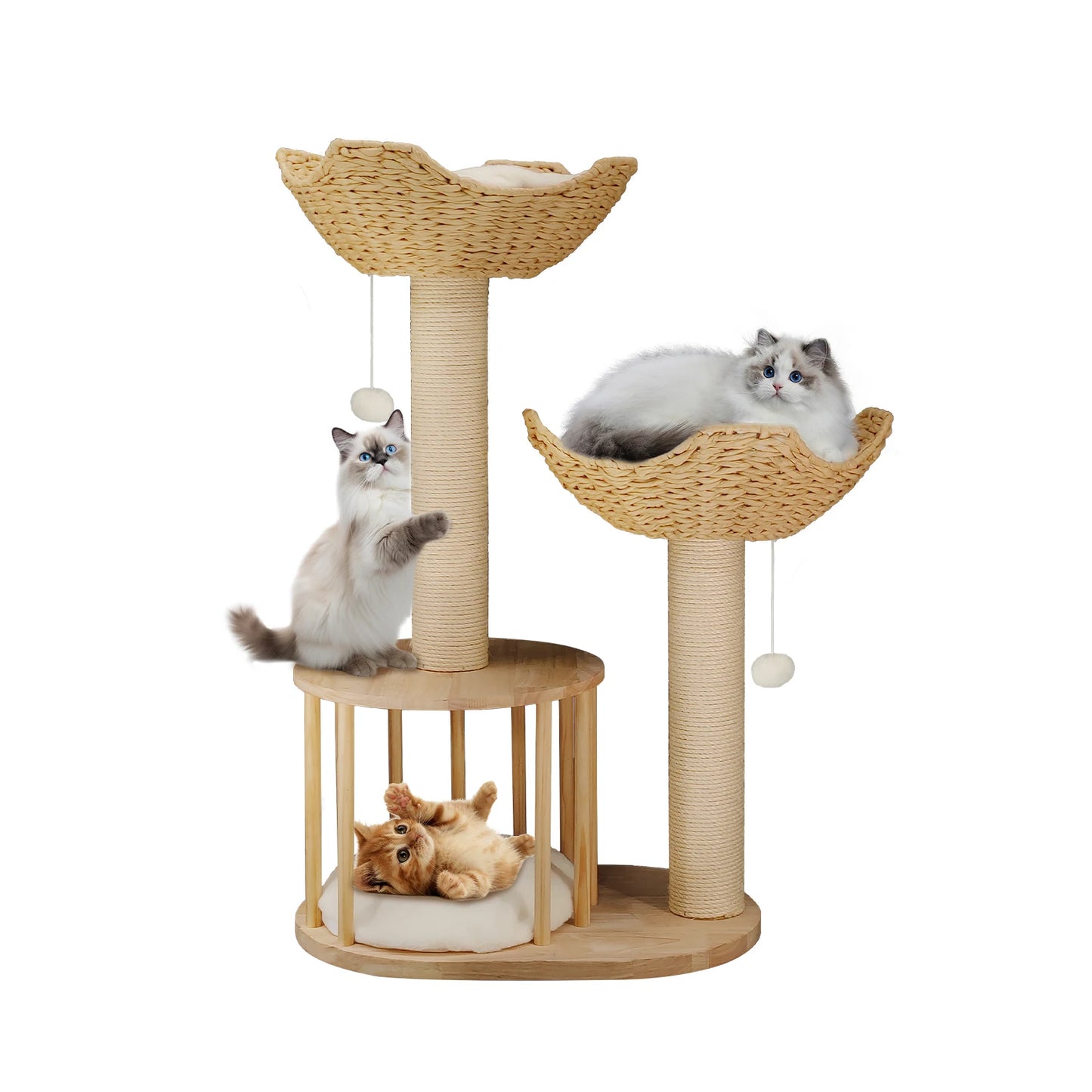 The Cat Tree Grove – Woven Lounge Edition