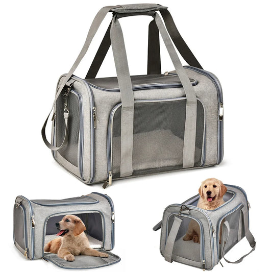 WaggZilla Travel Pet Carrier Shoulder, Hand Bag