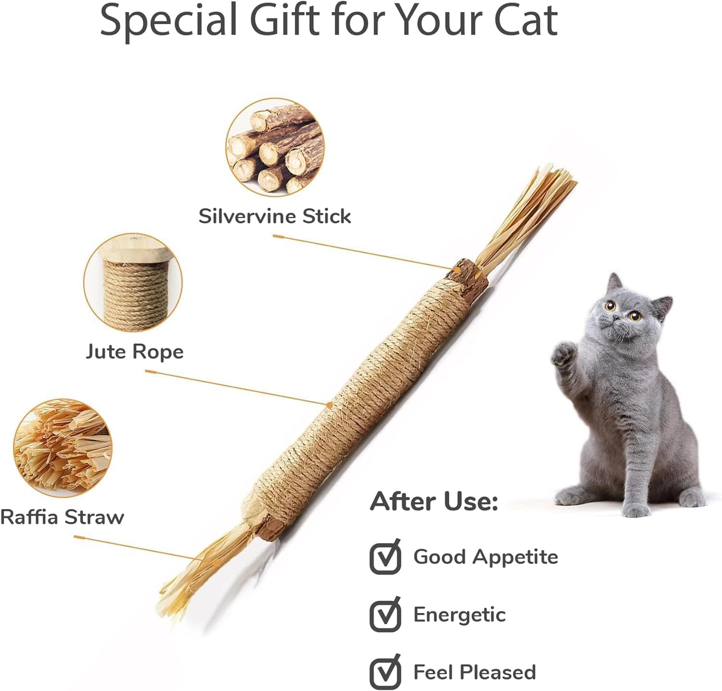 Cat Scratcher, 26.8 Inch L Shape Cat Scratch Pad Wall Mounted, Cat Scratching Cardboard with Ball Toy for Indoor Cats, Large Size